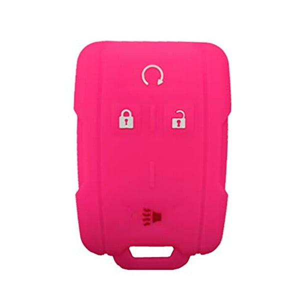 KAWIHEN Silicone Key Fob Case Cover Protector For 2014 2015 2016 2017 Chevrolet Chevy Silverado Colorado Tahoe Suburban Gmc Yukon Sierra 13577770 2288148 M3N-32337100 KAWIHEN Silicone Key Fob Case Cover Protector For 2014 2015 2016 2017 Chevrolet Chevy Silverado Colorado Tahoe Suburban Gmc Yukon Sierra 13577770 2288148 M3N-32337100